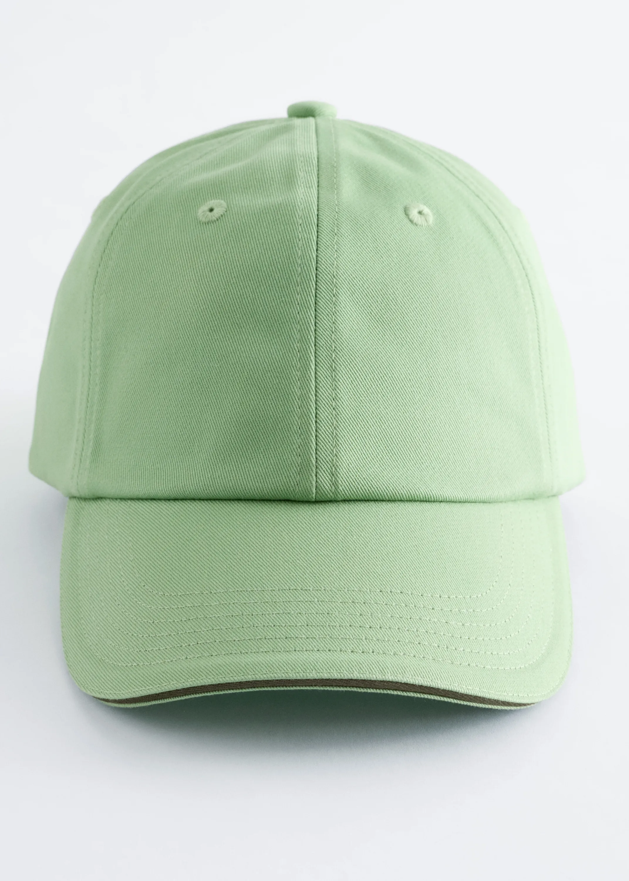 Casquette en sergé de coton - Vert