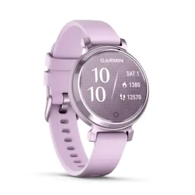 Garmin Lily 2 Metallic Lilac bracelet silicone lilas 010-02839-01 — photo 3