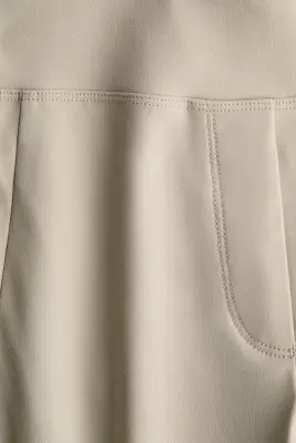 Pantalon évasé Four-way Stretch - Beige — photo 5