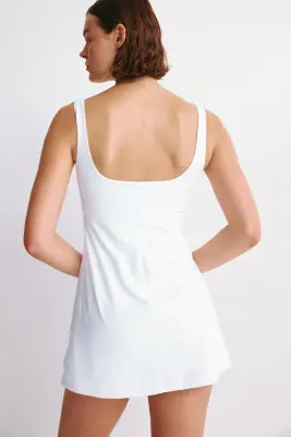 Robe de tennis SoftMove™ - Blanc — photo 3