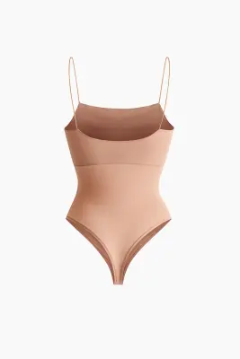 Body string Seamless - Beige foncé — photo 4