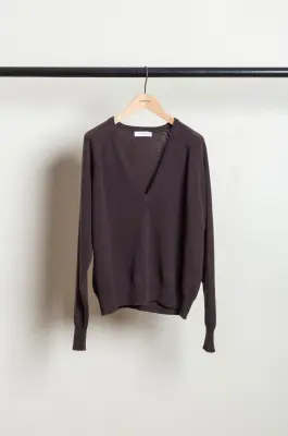 That’s Alyki – BRIGHTON KNITWEAR C2146TU – BLACK WOOD — photo 2