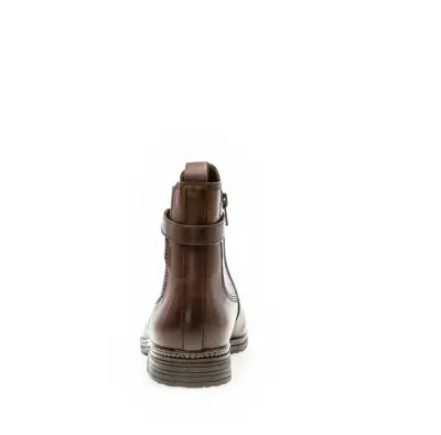 Bottines Gabor 94.670.36 Marron Cognac - Cuir Zip Grande Pointure Femme — photo 3