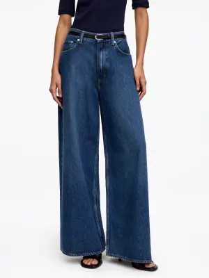 Jean large oversize CEDAR - Bleu — photo 3