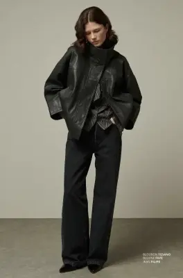Nouveau ! BELLEPIECE Veste Tiziano Anthracite — photo 5