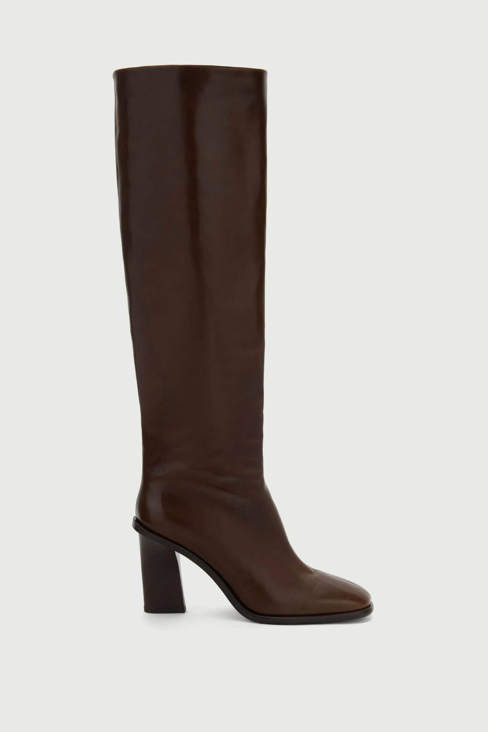 BOTTES LIVIA MARRON FONCÉ