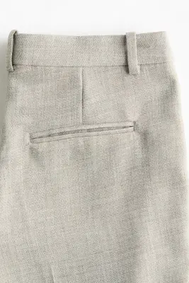 Pantalon évasé - Beige — photo 5