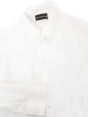 Chemise manches longues en coton blanc stretch Prix boutique 220€ Taille XS/S — photo 4