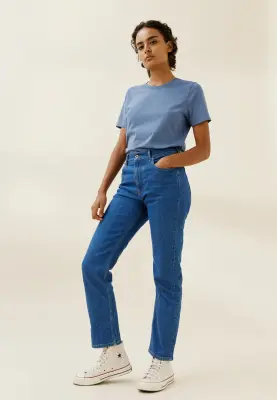 Le t-shirt classique - Bleu tempête — photo 5