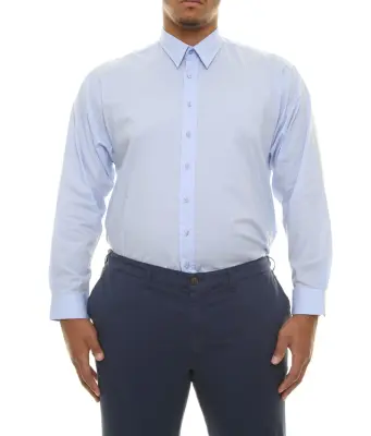 MAXFORT CHEMISE Bleu ciel — photo 1