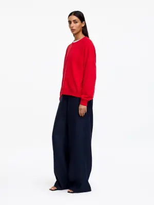 Sweat en éponge - Rouge — photo 2