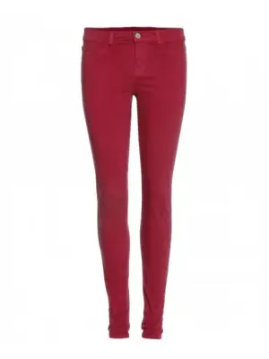 Jean slim 811 mid-rise Skinny leg en coton rouge cerise Taille 25 — photo 1