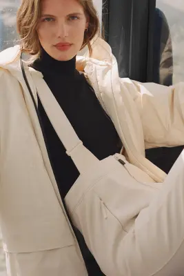 Pantalon de ski déperlant - Crème — photo 1