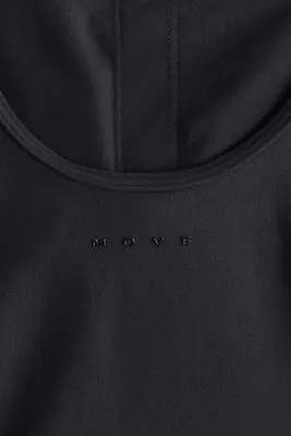 Top de sport avec soutien-gorge intégré SoftMove™ - Noir — photo 2
