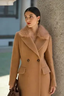 Marcelle Coat - Beige — photo 1