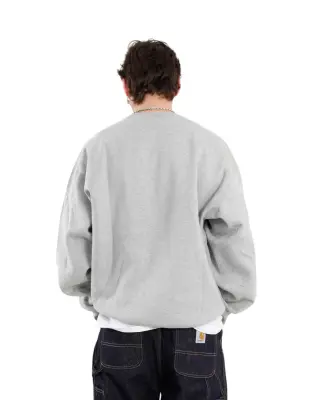 Solo Swoosh Crewneck Dark Grey Heather — photo 3