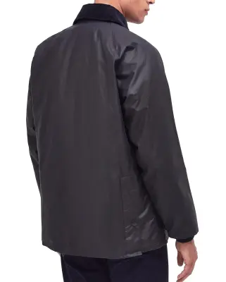Short Bedale Wax Jacket Navy — photo 3