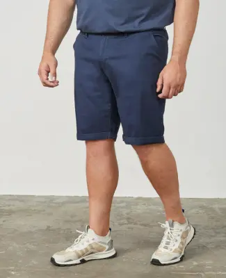 NORTH BERMUDA CHINO SHORT COTON Marine — photo 2