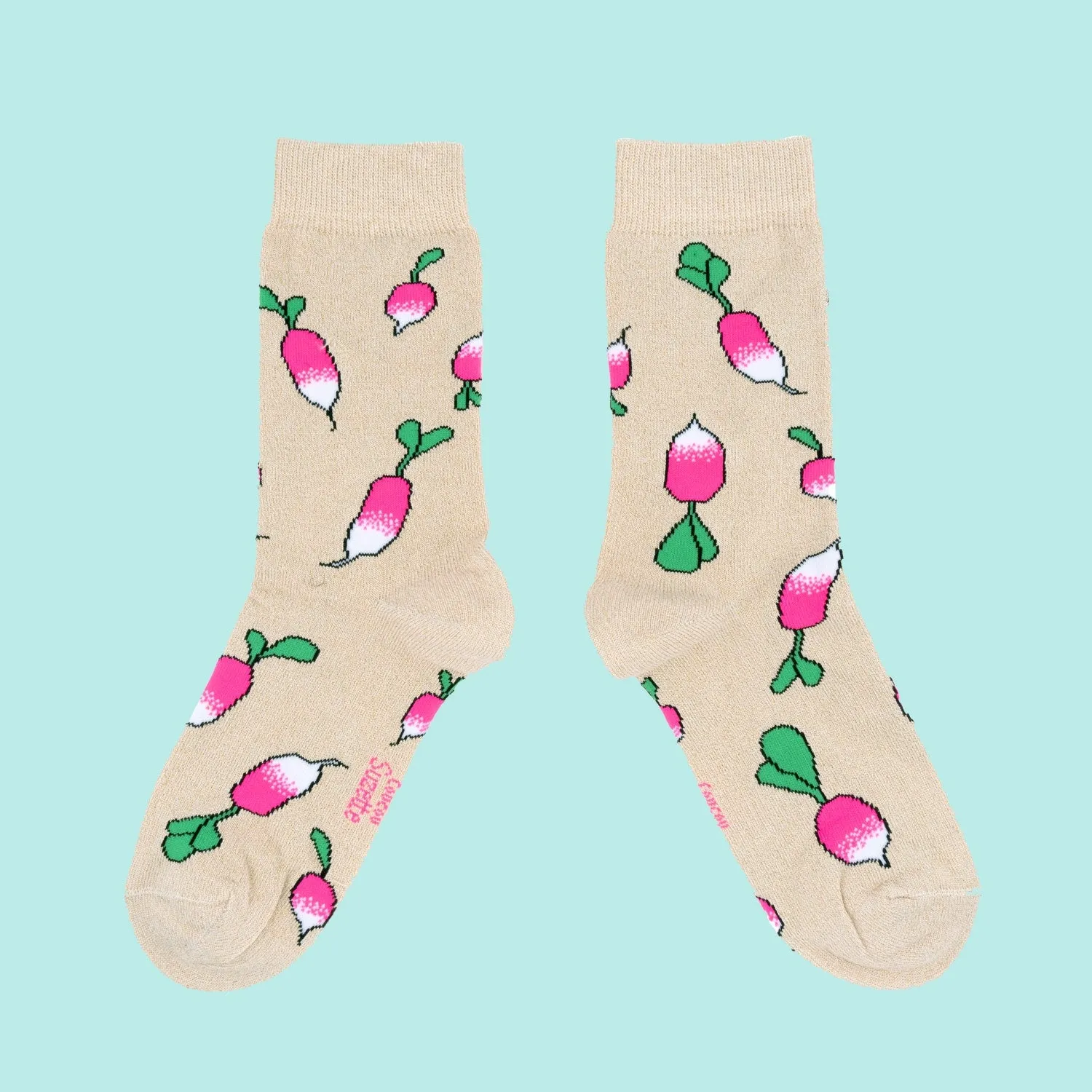 Chaussettes à paillettes Radis Coucou Suzette
