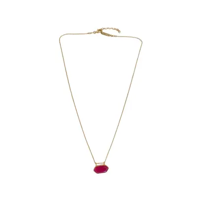 Collier Hexa Rubis - Hanka In — photo 2