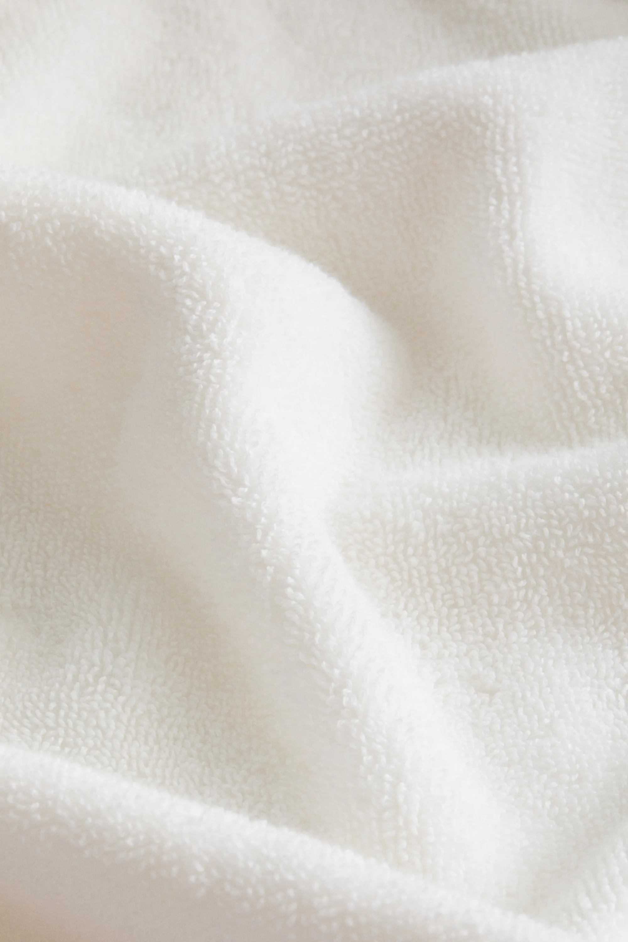Robe de chambre en coton d'Égypte - Blanc