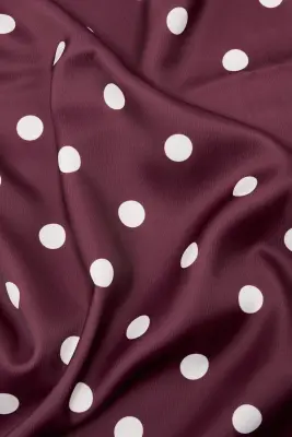 Coupon 3m à pois en polyester — photo 4