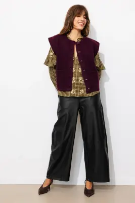 Pantalon en simili Femme — photo 5