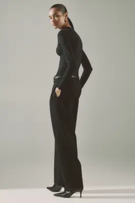 Pantalon chic - Noir — photo 3