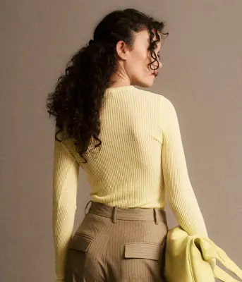 Jiji Studio – Top Serge Jaune — photo 3