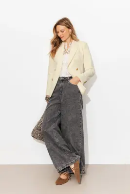 Veste blazer croisé Femme — photo 3