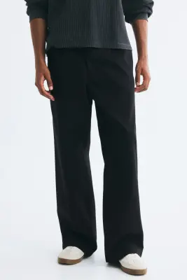Chino Loose Fit - Noir — photo 1