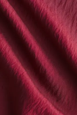 Robe dos nu en satin - Bordeaux — photo 5