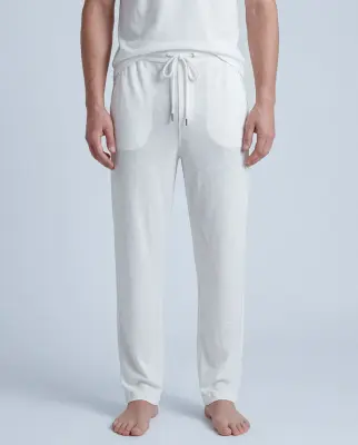 Pantalon Blanc en Coton / Lin
