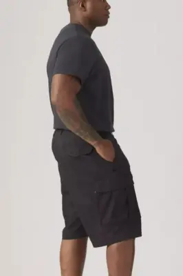 LEVIS CARRIER CARGO SHORT Noir — photo 3