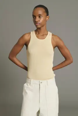 DÉBARDEUR KENZIE CRÈME — photo 3