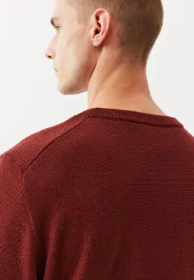 Le pull épais - Bordeaux — photo 4