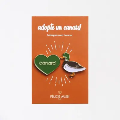 Pin's duo (au choix) – Félicie Aussi — photo 2