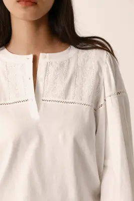 Tee-shirt Iomilie Ecru — photo 2