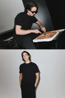 T-shirt Cooling Regular Fit - Noir — photo 1