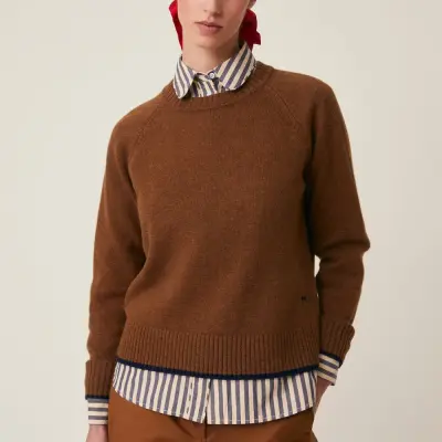 Pull Helen n*229 HENNA - MOISMONT — photo 2