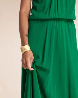 Robe longue Cruz Joly Green – Karma Koma — photo 2