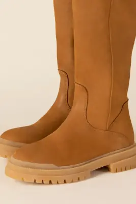 Bottes Papaye camel — photo 3
