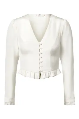 Regina Silk Blouse — photo 2