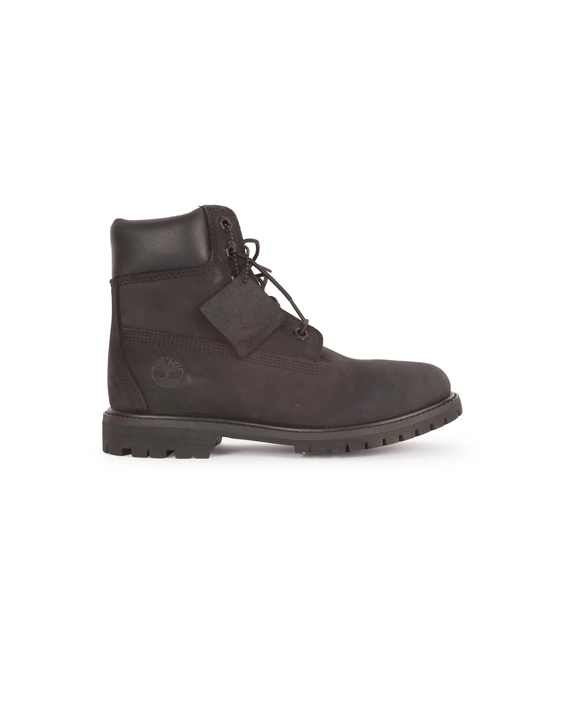 W Premium 6 In Lace Waterproof Boots Black
