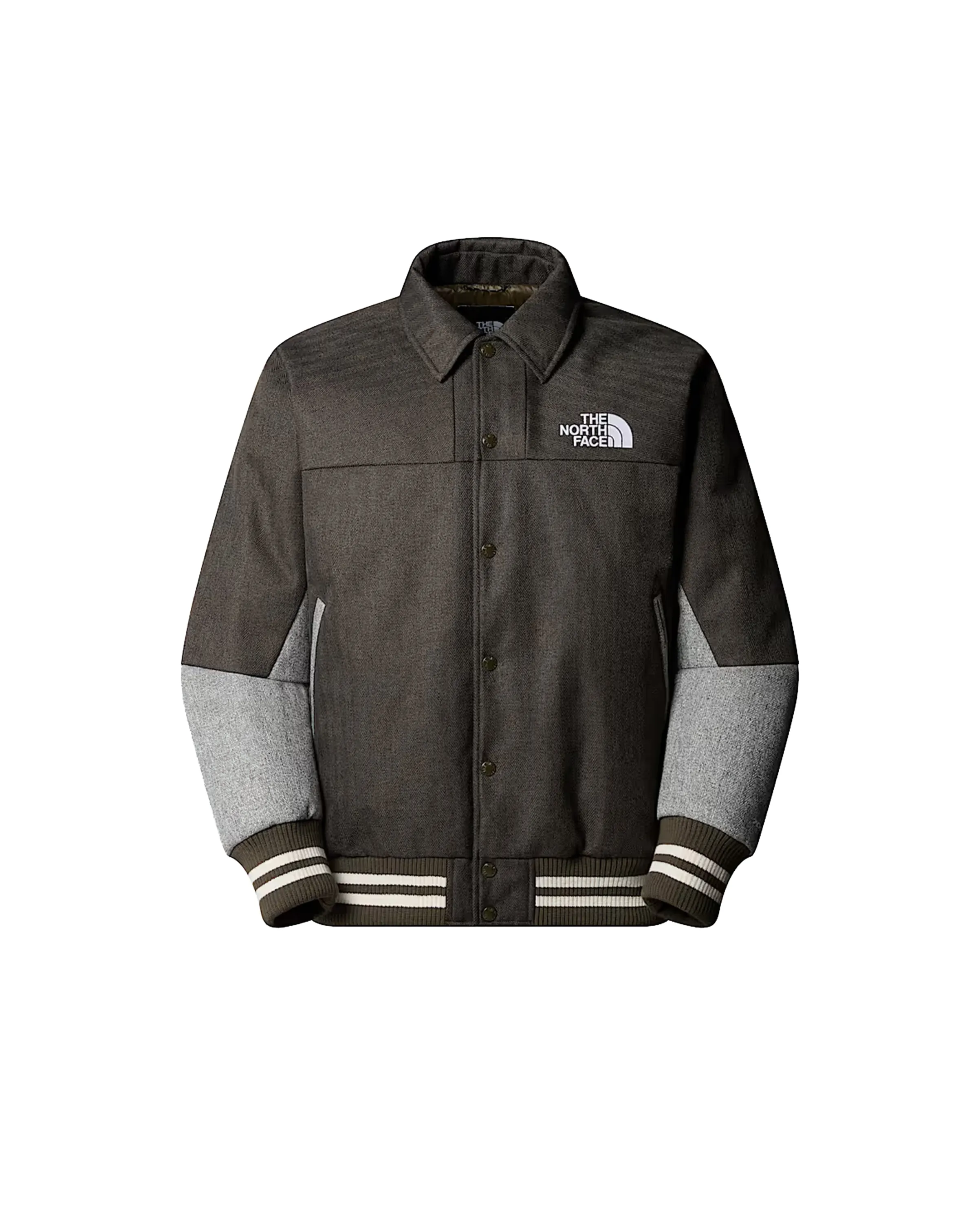 Varsity Down Jacket AP New Taupe Green