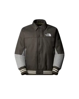 Varsity Down Jacket AP New Taupe Green — photo 1