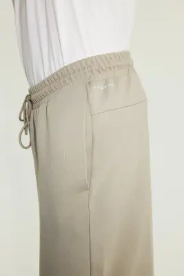 Pantalon jogger de sport Regular Fit - Beige — photo 3