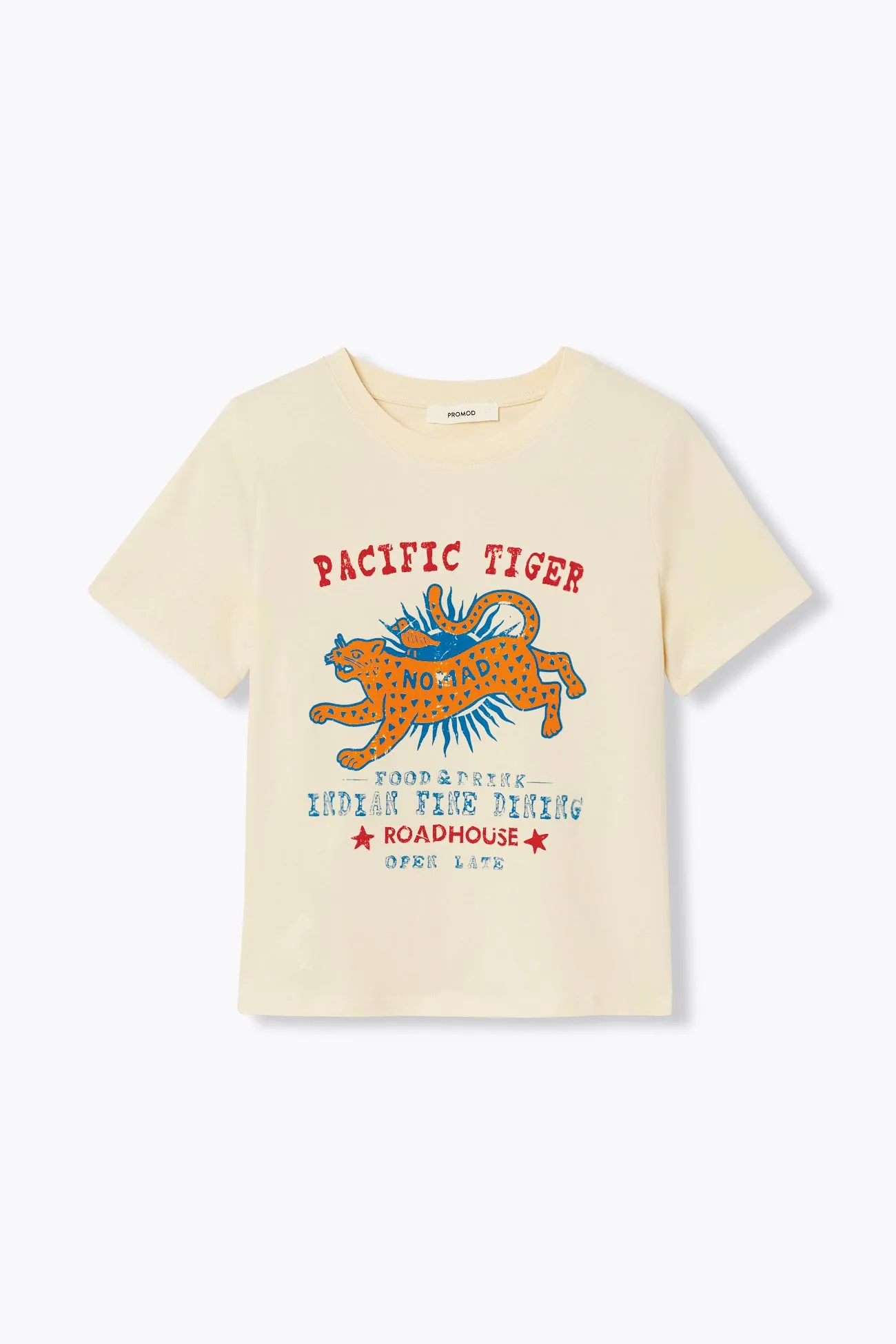 T-shirt à motif tigre Femme