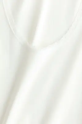 Débardeur avec dentelle - Blanc — photo 3
