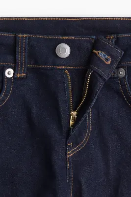 Flared Low Jeans - Bleu denim foncé — photo 2